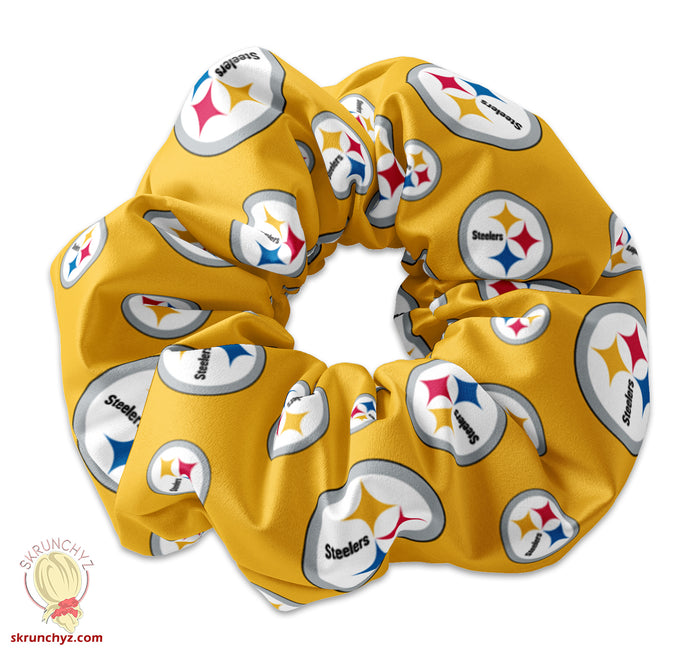 Pittsburgh Steelers Football Scrunchie - Multiple Colors available