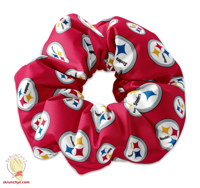 Pittsburgh Steelers Football Scrunchie - Multiple Colors available