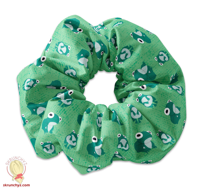 Baby Green Frog - Cute Alien Green Frog