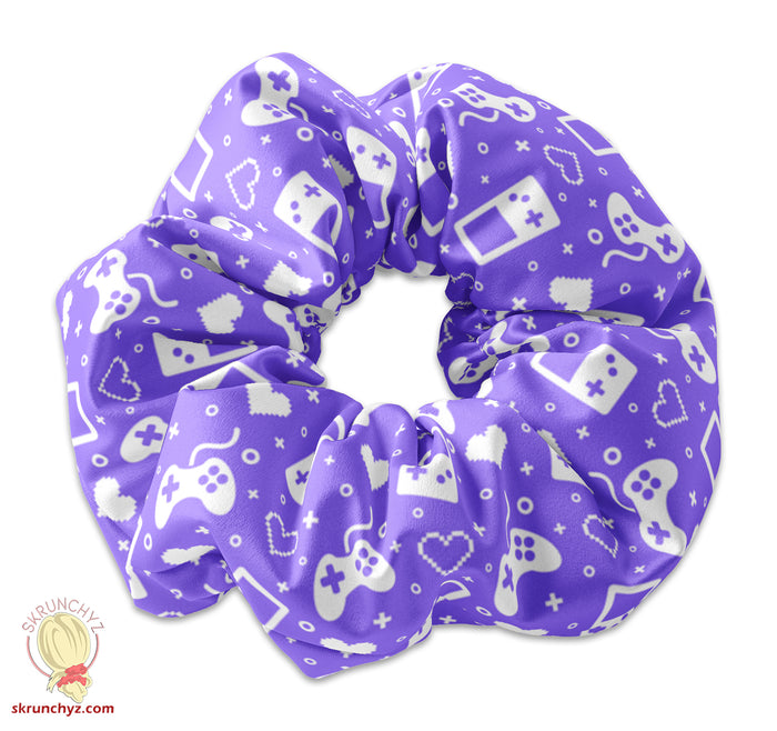 Gamer Girl Scrunchie Hair Tie - Multiple Colors available