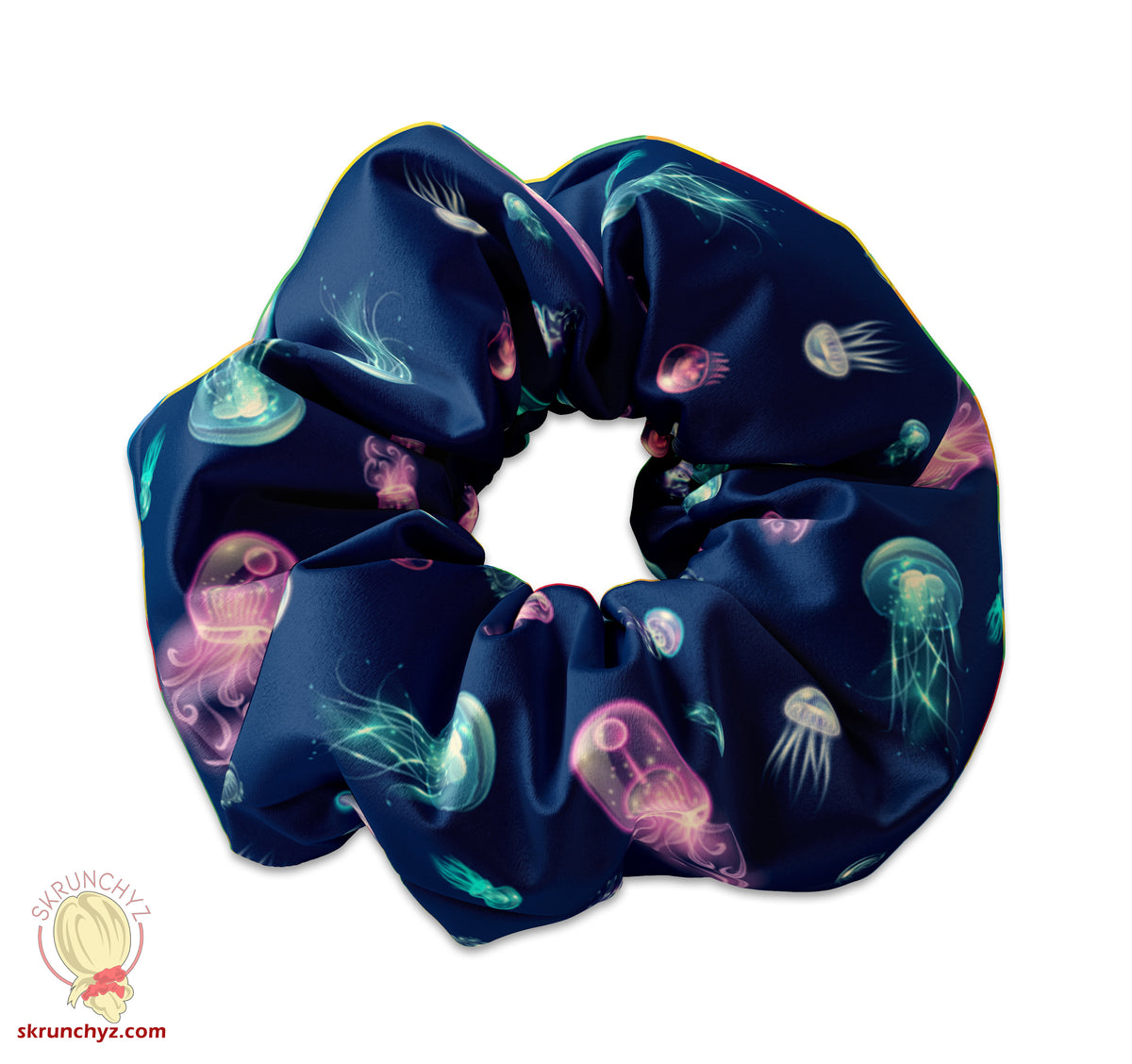 Deep Sea Jellyfish Scrunchie