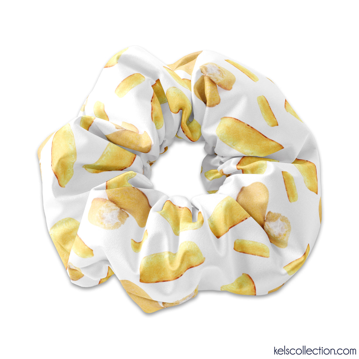 Sponge Cake Scrunchie Hair Tie, Cloud Style Cake Scrunchys Hair Accessory, Cute Scrunchies, Great Birthday Party Favors